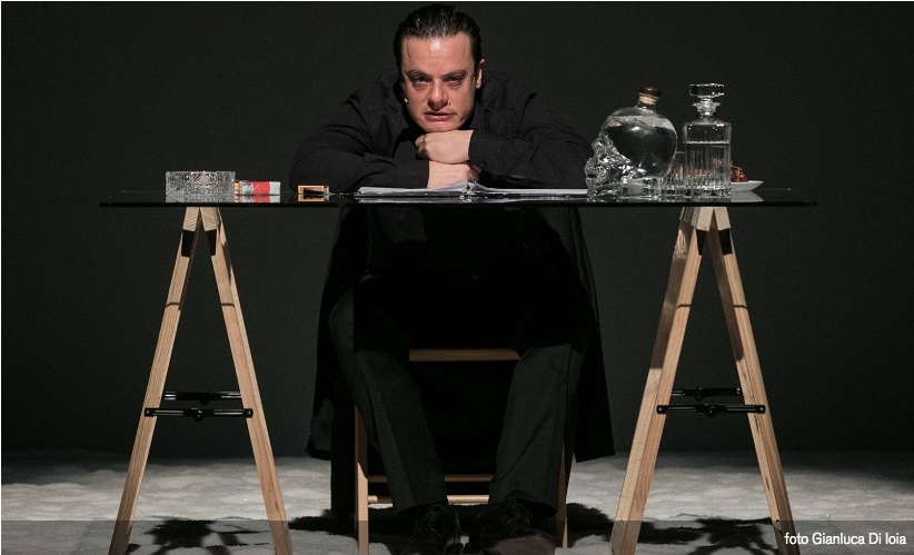 Lino Musella, straordinario interprete di «The Night Writer» (Gianluca Di Ioia)