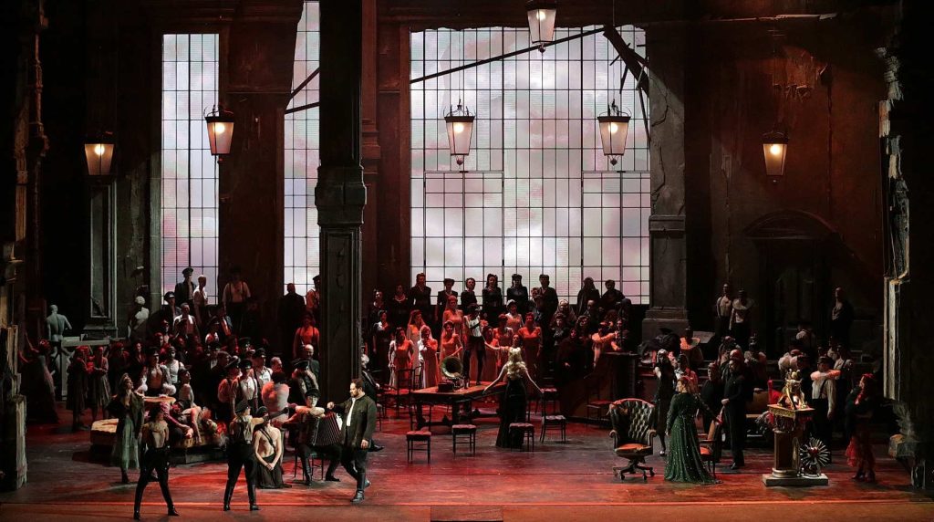 Saioa Hernández nei panni di Odabella (Fotografie Brescia e Amisano © Teatro alla Scala)