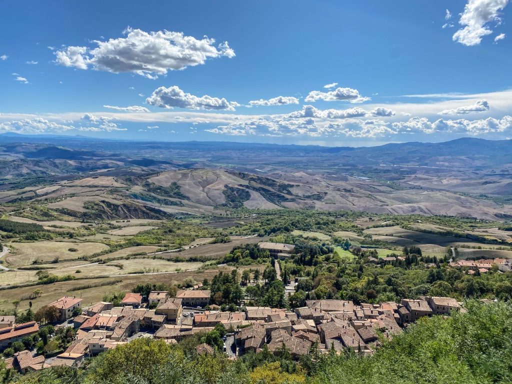 Vista di Radicofani dalla fortezza (Simona Dalla Valle)