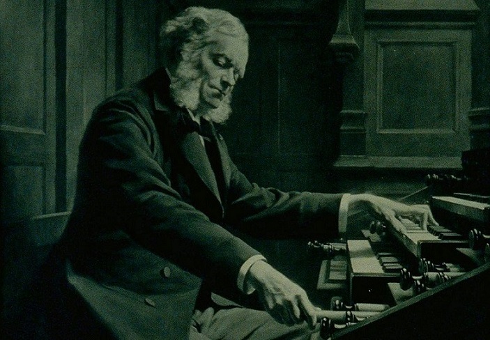 César Franck in un ritratto trovato presso la Philharmonie di Parigi (Keystone)