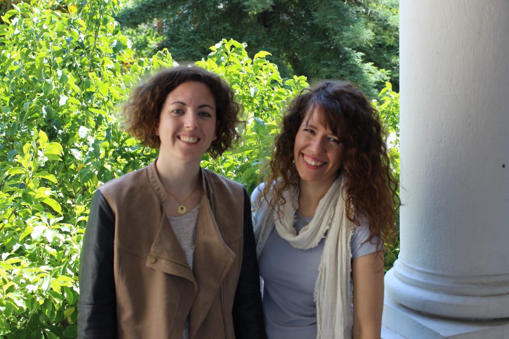 Le ricercatrici Gloria Dagnino e Eleonora Benecchi