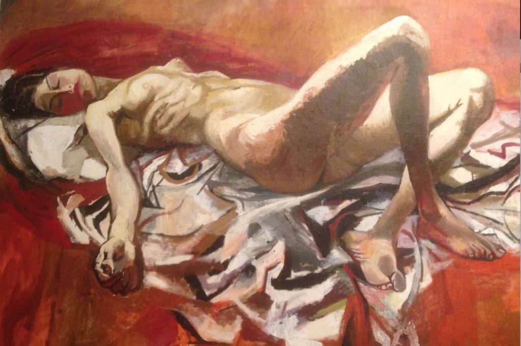 Renato Guttuso, «Nudo sdraiato (Grande nudo)» (1959) (Galleria De Bonis, Reggio Emilia)