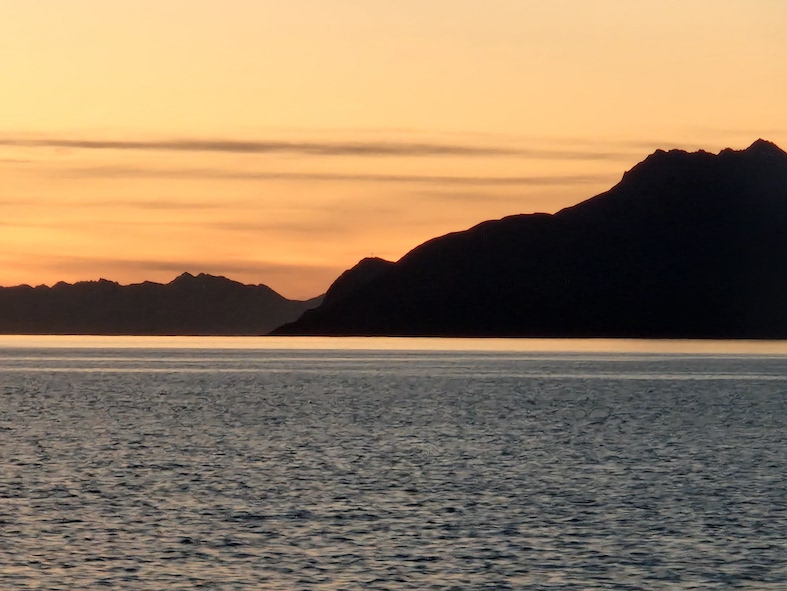 Vista dello Stretto di Magellano