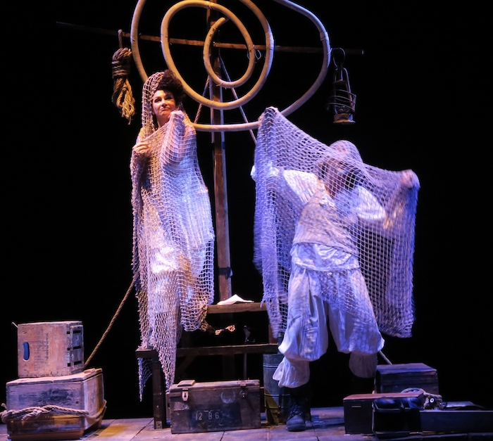 Emanuele Santoro e Patrizia Schiavo in Ubu Re