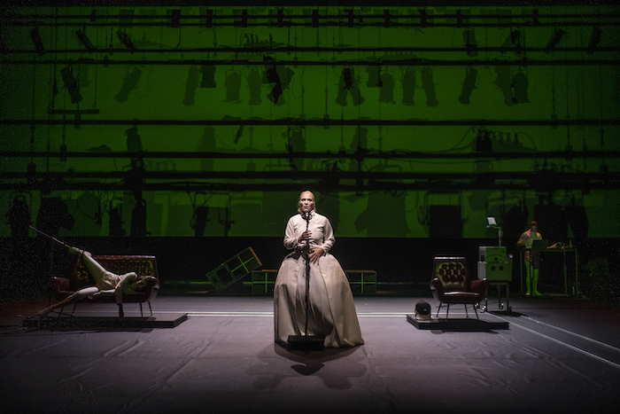 L’attrice italiana Elena Ghiaurov nei panni della Marchesa di Merteuil