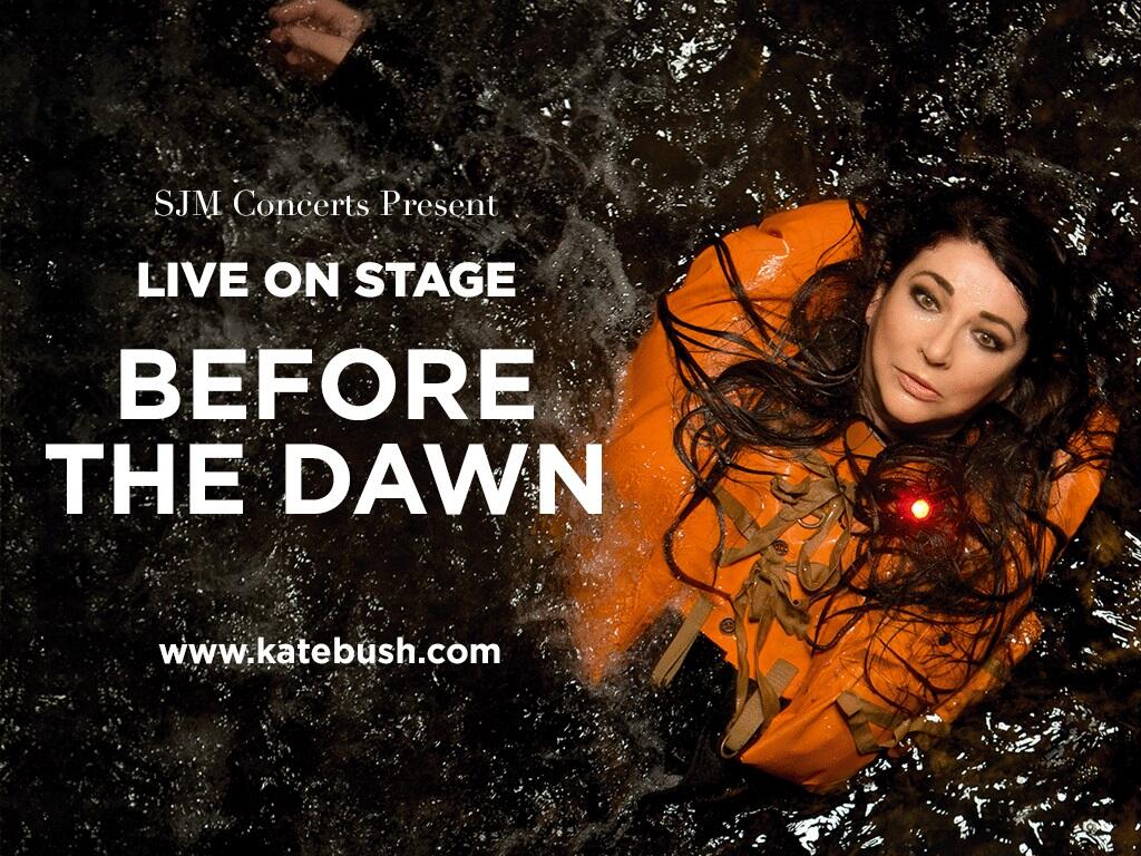 La locandina dell’avventura live di Kate Bush