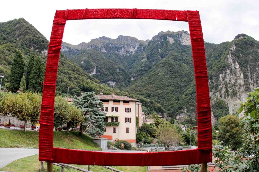 Un modo di inquadrare il paesaggio, Rovio 2017 (Giada Bianchi)