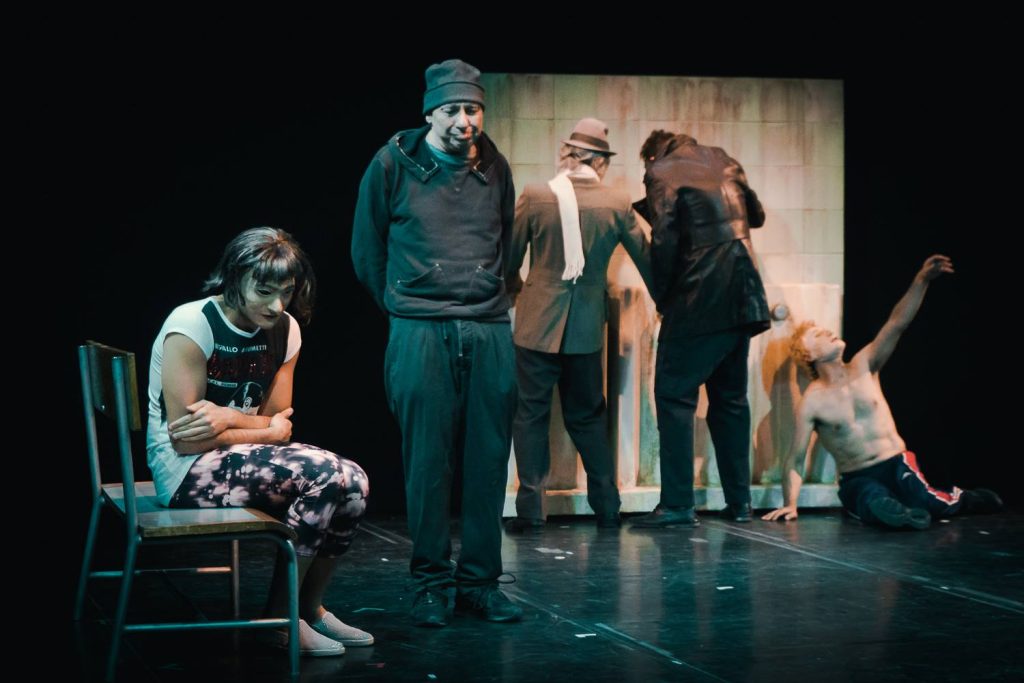 Lo spettacolo Luciano è uno spettacolo di Danio Manfredini (foto Manuela Pellegrini)