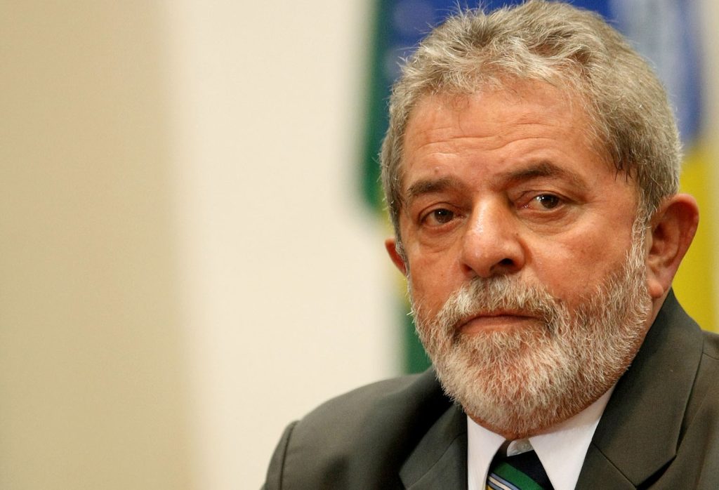 L'ex presidente brasiliano Lula Da Silva