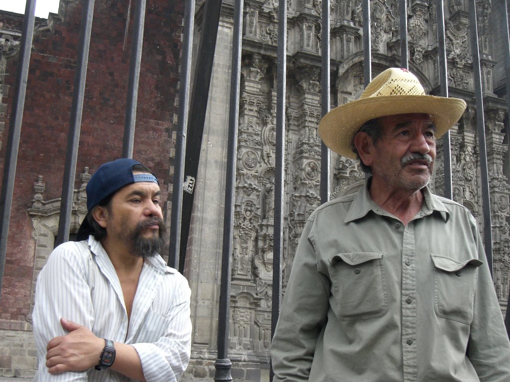 Manifestazione PRD in centro Citta del Messico