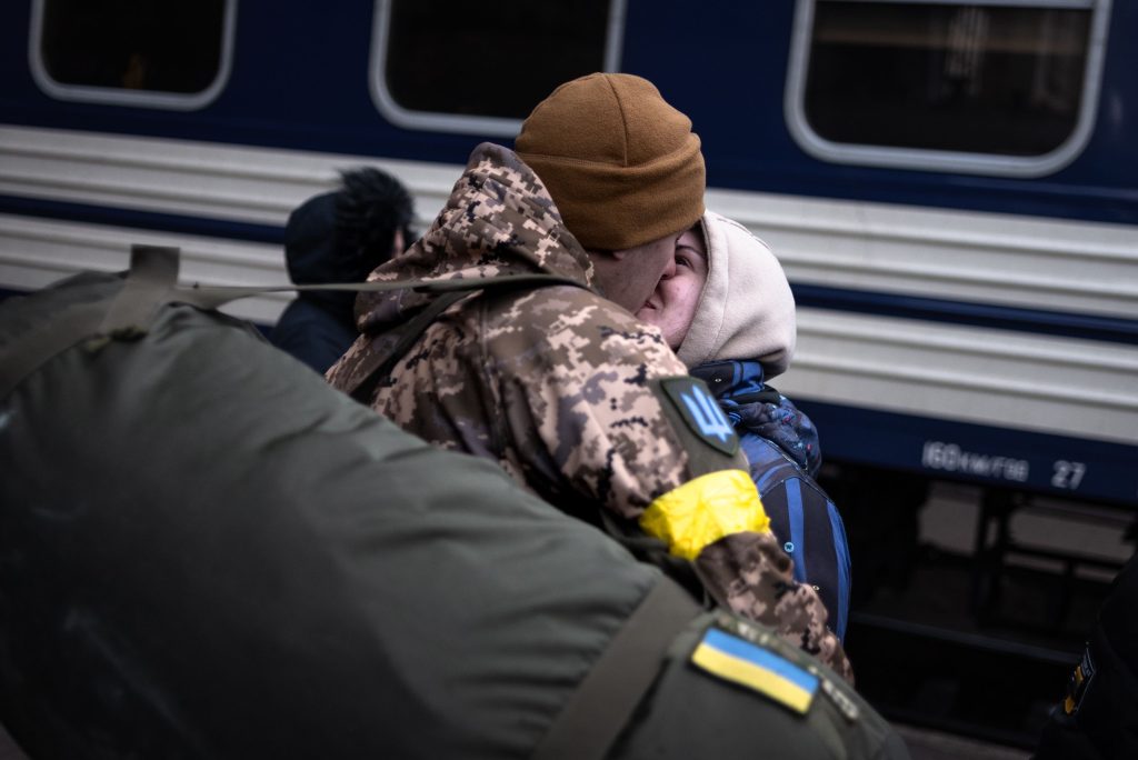 In partenza per il fronte (Shutterstock)