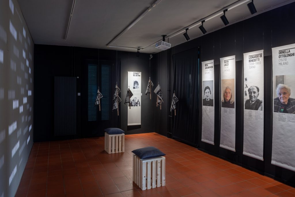 La sala dedicata alle toccanti storie dei profughi della Seconda guerra mondiale (Museo delle dogane)