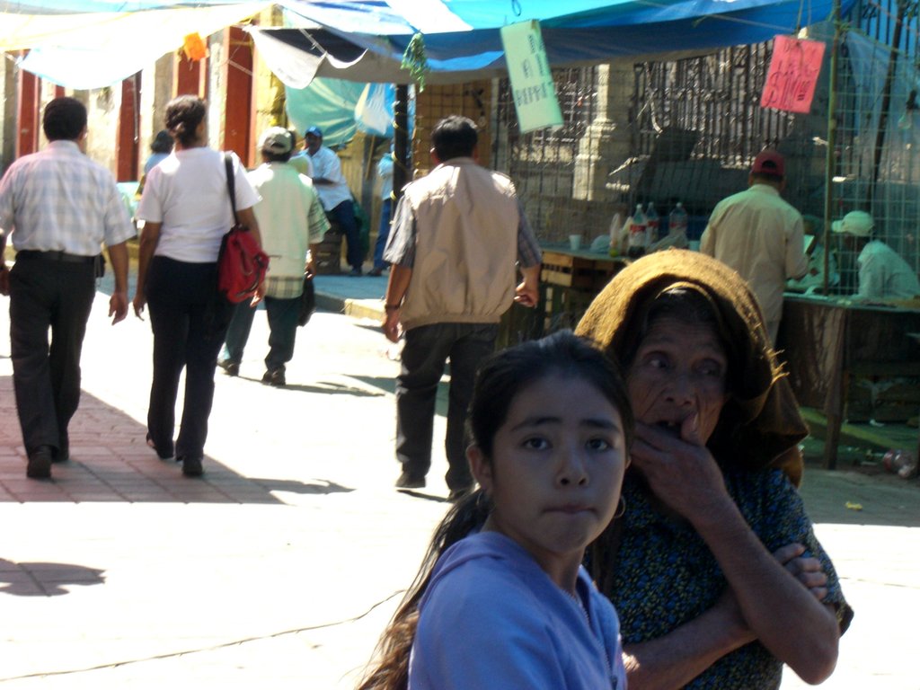 Margini corteo insegnanti ad Oxaca