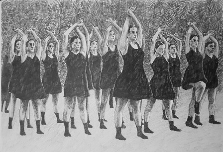 Marinella Senatore, disegno della serie It’s time to go back to street, 2019 (© DR)