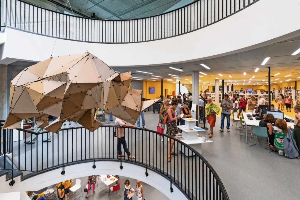 La Filanda di Mendrisio, una moderna biblioteca (Chiara Zocchetti / CdT)