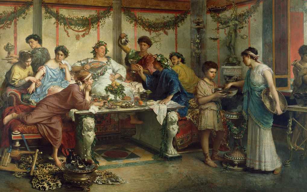 Roberto Bompiani, Il parassita (1875) (Getty Museum)