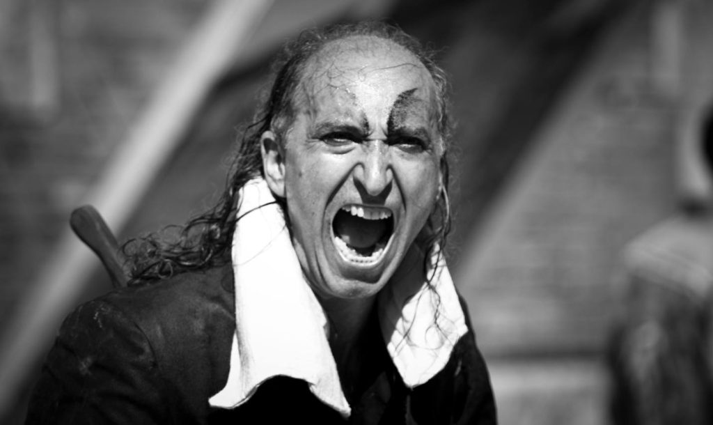 Nel ruolo di Mercuzio (Carlo Gattai)