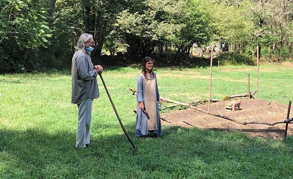 Sul set di "Monte Verità" (Ticino Film Commission)