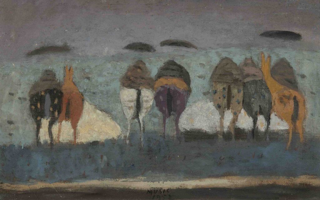 Zoran Music, Motivo dalmata, 1952 (© Christoph Münstermann)