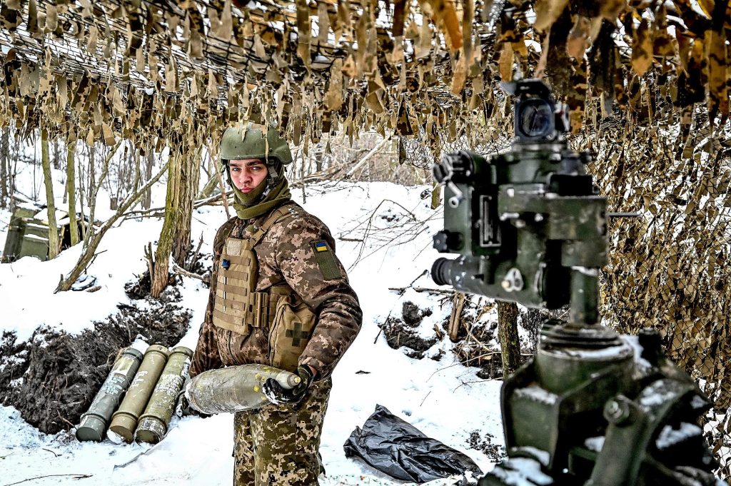 Soldato ucraino nei pressi di Zaporizhzhia (Keystone)