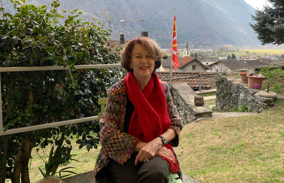 Anche grazie a lei il Municipio del suo paese è l’unico in Svizzera a maggioranza femminile (M. Giacometti)