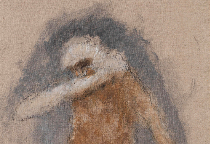 Zoran Music, Nudo in piedi (part.), 1991 (© Christoph Münstermann)