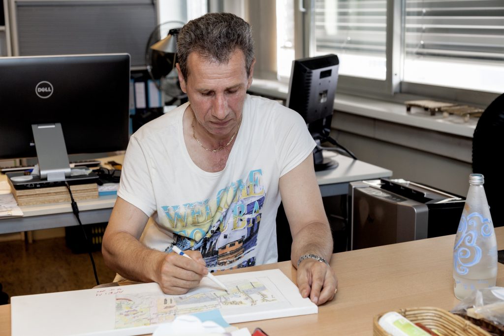 Per alcuni, il disegno è una forte passione (Stefano Spinelli)