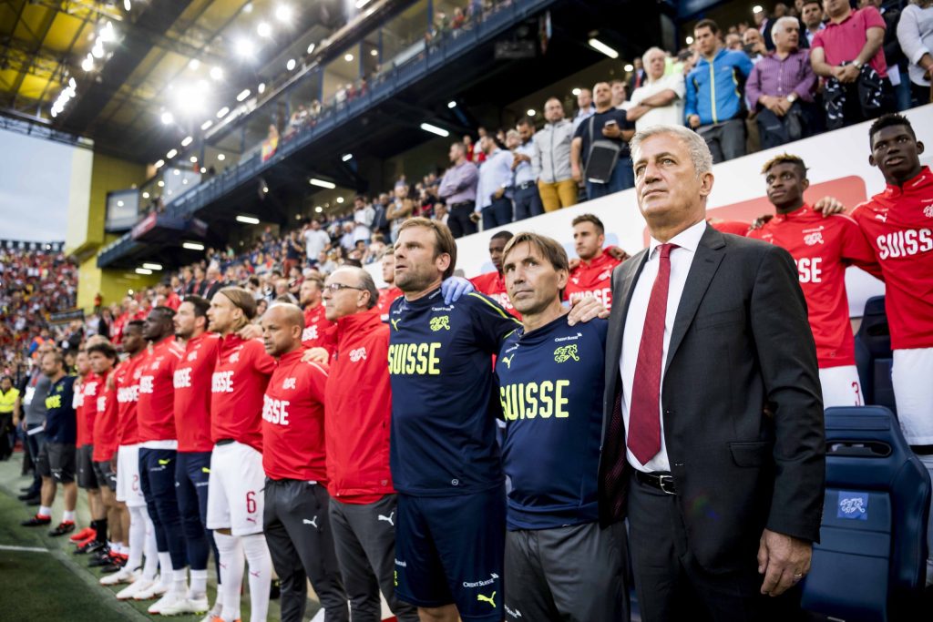 Per il Campionato mondiale in Russia la Banca Migros augura buona fortuna alla Nazionale svizzera e buon divertimento a tutti  (Keystone)