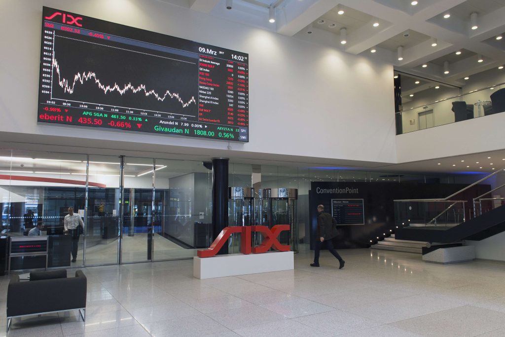 La Borsa svizzera a Zurigo: il problema delle azioni al portatore tocca il 30 per cento delle società per azioni (Keystone