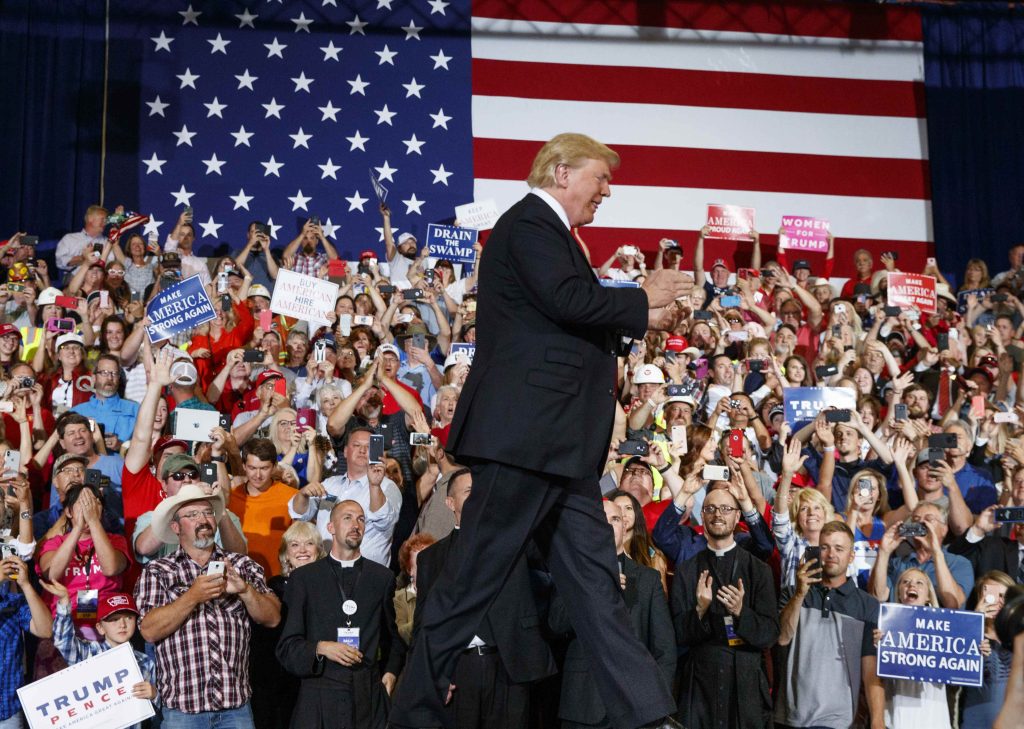 Donald Trump incarna un populismo diverso da quello cavalcato da Roosevelt e dalle rivolte delle 13 colonie britanniche d’America (Keystone)