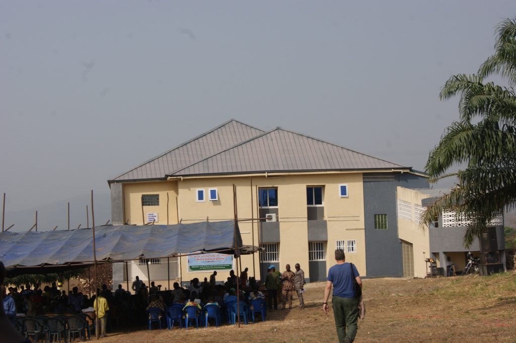 Il blocco dell'ospedale inaugurato a febbraio 2023 dove ci sono anche le 3 sale operatorie