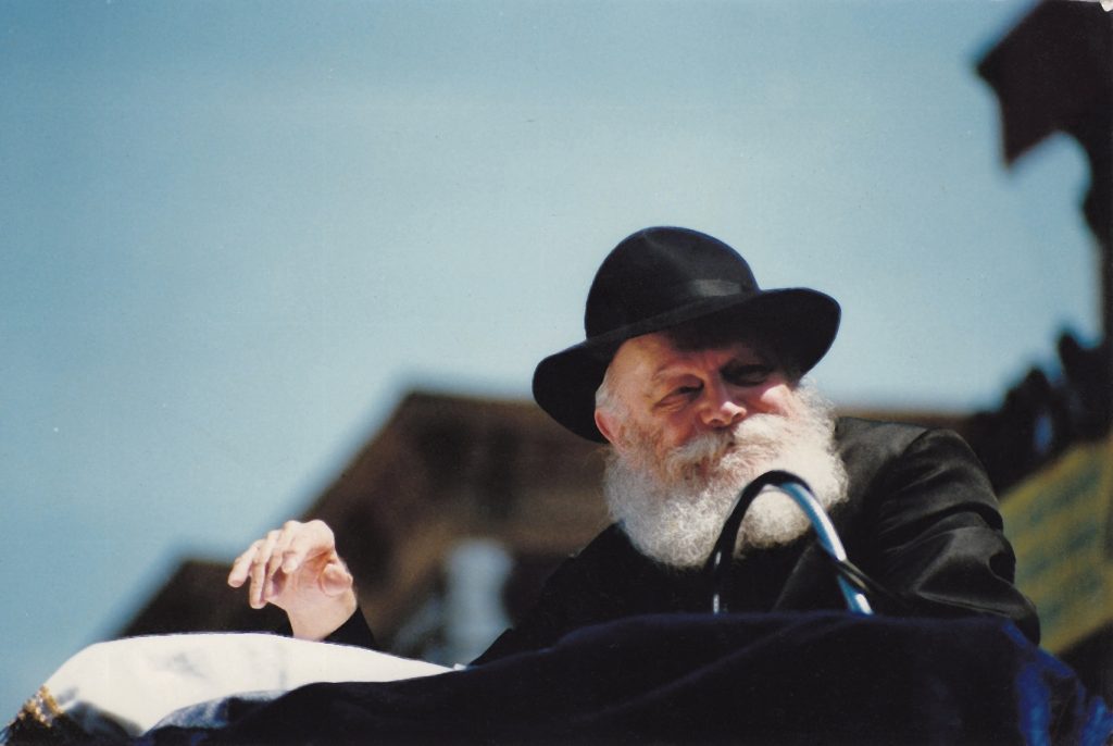 Rav Menachem Mendel Schneerson, già leader del movimento Chabad-Lubavitch (Wikipedia)