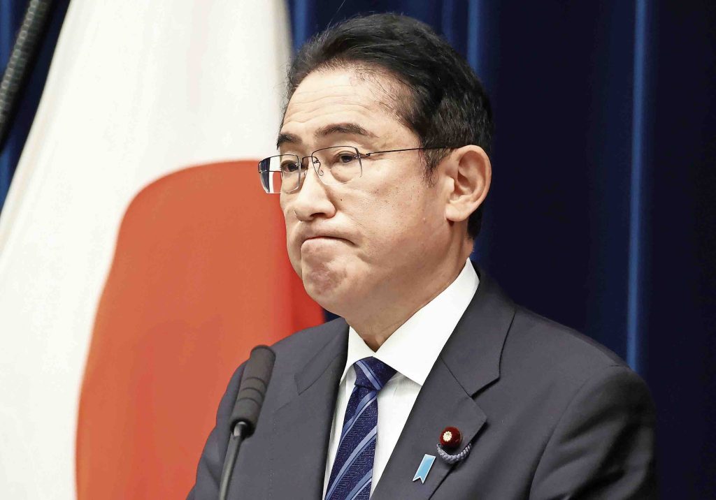 Il premier nipponico Fumio Kishida (Keystone)