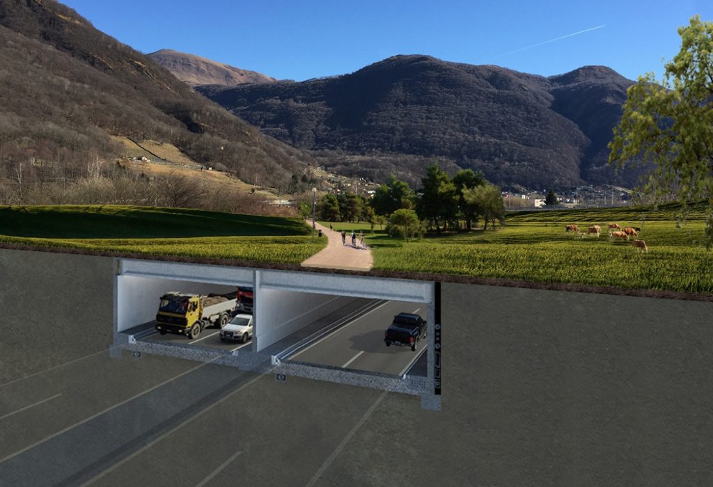 Un fotomontaggio del progetto (Marco Giussani)