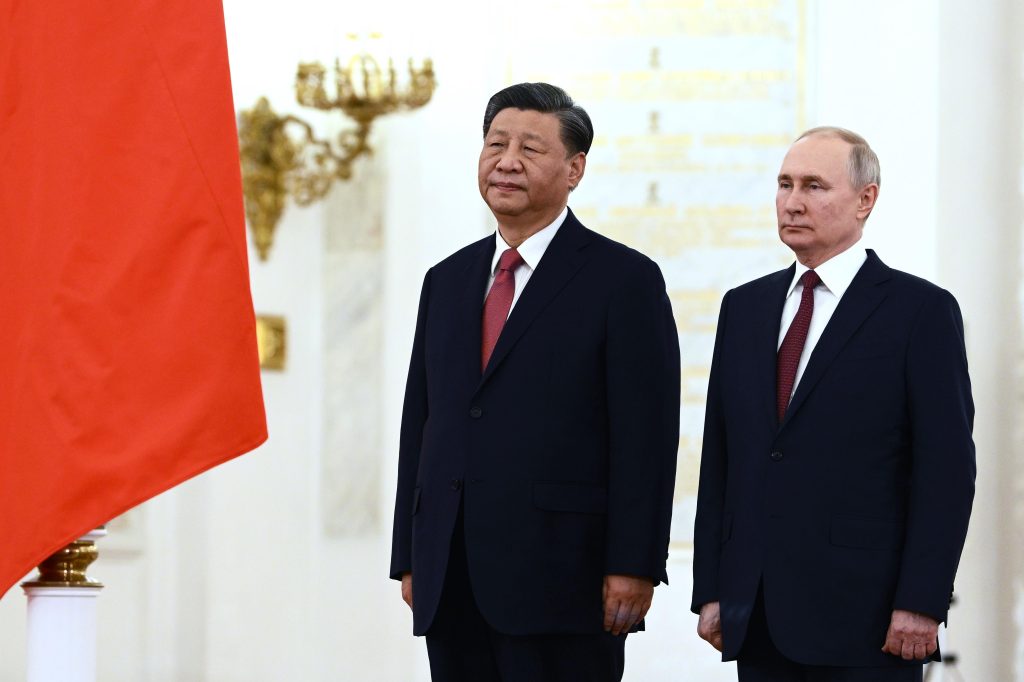 Da sinistra: Xi e Putin (Keystone)