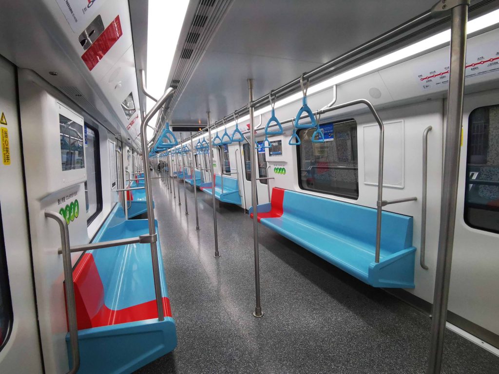 2. Metro vuota a Shanghai, l’anno scorso, durante i festeggiamenti per il Capodanno lunare (Shutterstock)