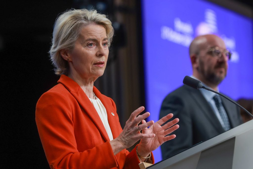 Ursula von der Leyen segue e asseconda i tentativi di cambiamento in corso (Keystone)