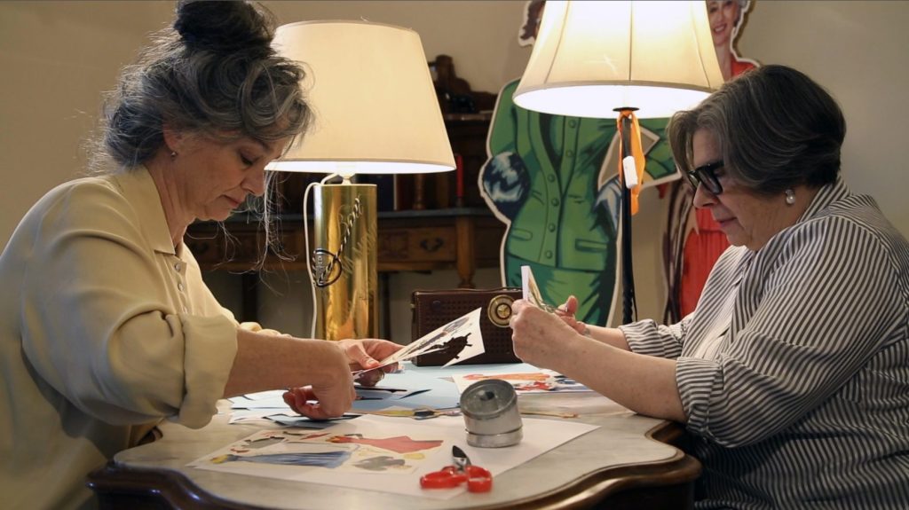 Le registe di «Lunàdigas», Nicoletta Nesler e Marilisa Piga