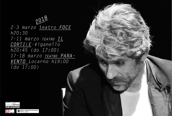 Un dettaglio della locandina dello spettacolo di Santoro