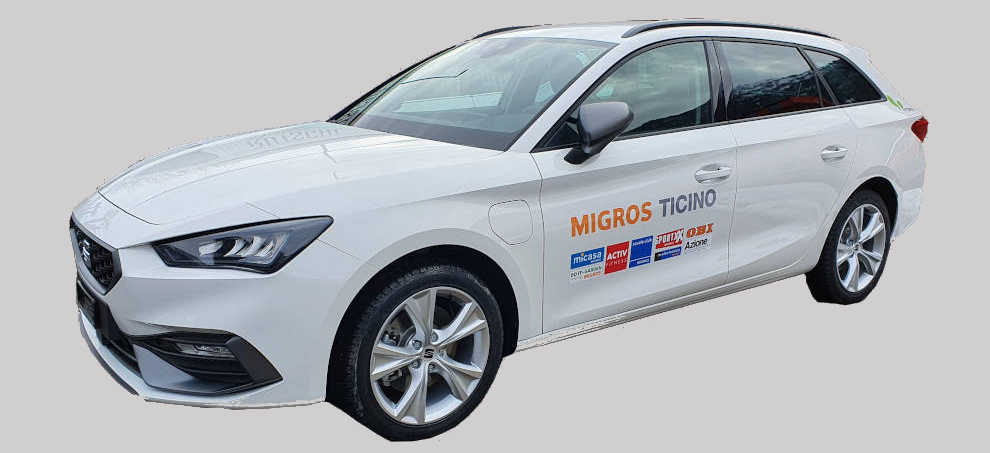 Per spostamenti fino a 50 km può viaggiare esclusivamente in modalità elettrica