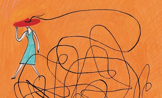 Un groviglio di idee, come suggerisce l'immagine di copertina