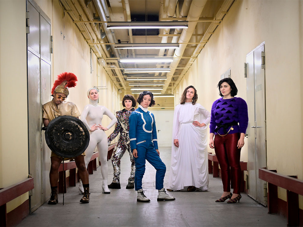 Gli attori di «The Future» di Costanza Macras (Thomas Aurin)