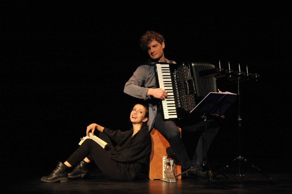 Margherita Saltamacchia e Daniele Dell’Agnola al Teatro Sociale