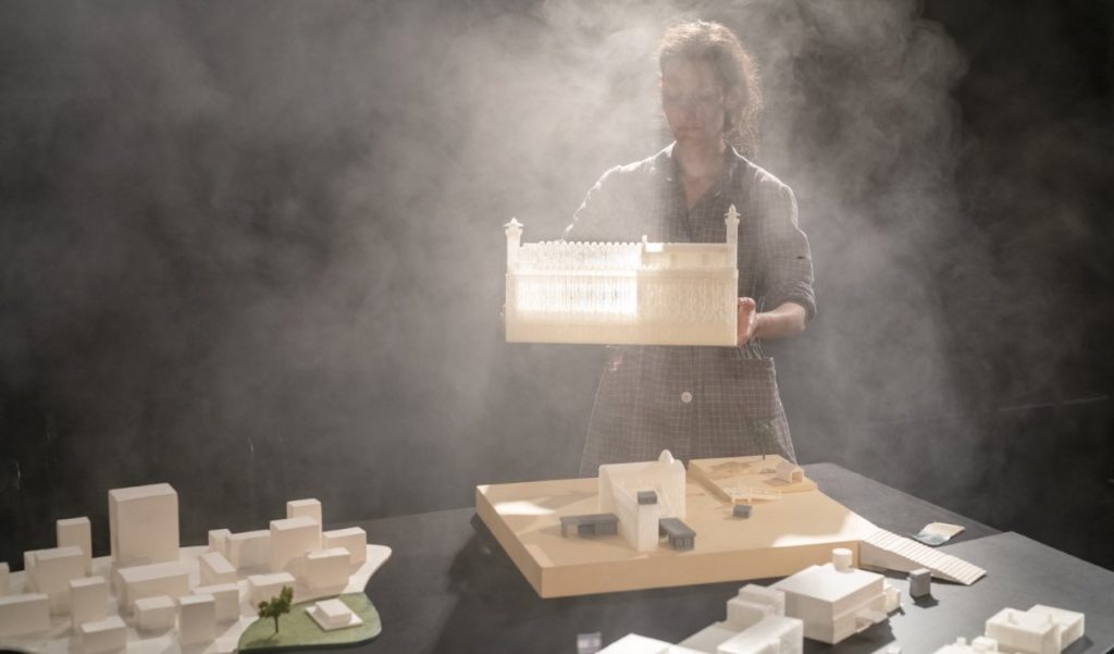 Un momento della pièce 2H-Hebron (Martin Argylogro)