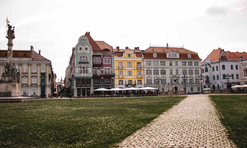 Veduta della Piazza di Timisoara (Foto di Florin Dragoi)