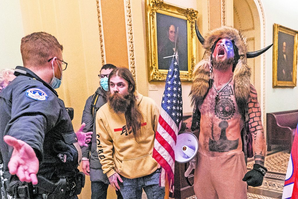 Assalto al Campidoglio, 6 gennaio 2021 (Keystone)