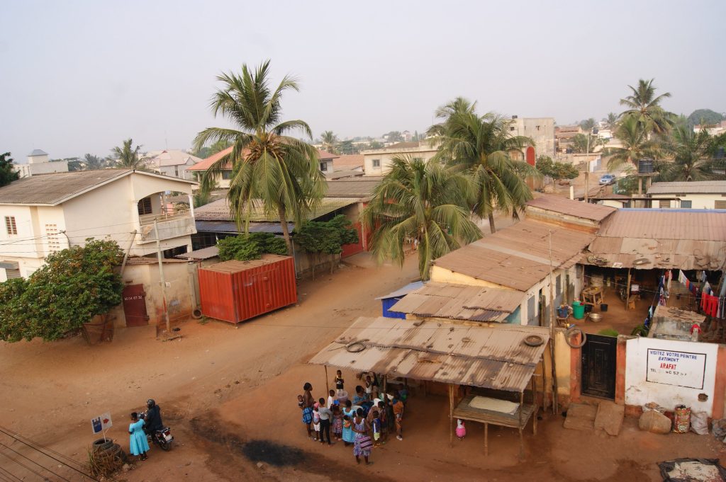 Il villaggio di Ayomé nella regione degli Altopiani del Togo dove è operativo l’ospedale Notre Dame d’Ayomé