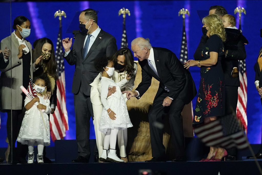 7 novembre 2020, Joe Biden è proclamato <i>president elect </i> (Keystone)
