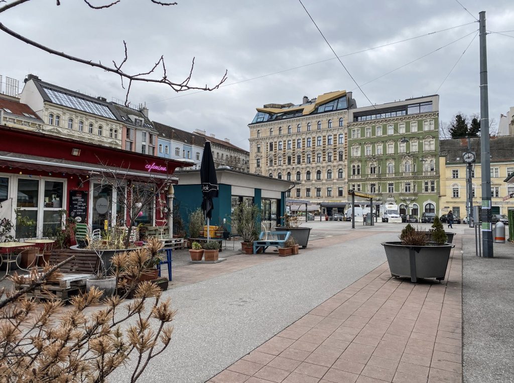 Il Karmelitermarkt, cuore del quartiere ebraico
