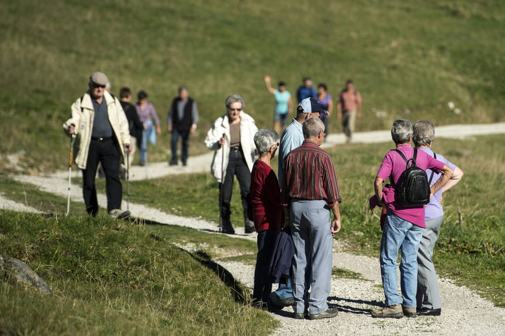I bassi tassi d’interesse e l’invecchiamento della popolazione mettono a dura prova le casse pensione (Keystone)